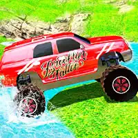 Offroad Grand Monster Truck Hill Drive Spiel-Screenshot