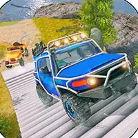 Offroad Land Cruiser Jeep pamje nga ekrani i lojës