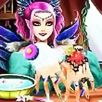 Perfect Nail Fairy Princess skærmbillede af spillet