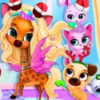 pets_grooming_bubble_party เกม