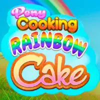 Τούρτα Rainbow Cooking Pony
