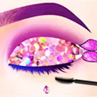 Princess Eye Art Salon - Jogo De Maquiagem De Beleza
