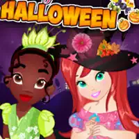 Хелоуин Парти На Принцесите екранна снимка на играта