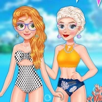 princesses_summer_vacay_party Խաղեր