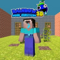 Rainbow Noob Survivor oyun ekran görüntüsü