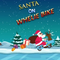 Santa On Wheelie Հեծանիվ