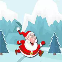 Papai Noel Correndo captura de tela do jogo