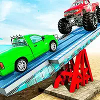 Seesaw Ramp Car Balance Driving Challenge oyun ekran görüntüsü