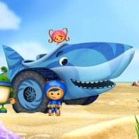 shark_car_race_to_the_ferry Խաղեր