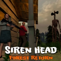 Sirene Head Forest Return skærmbillede af spillet