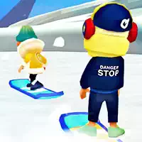 Ski Challenge 3D skærmbillede af spillet
