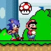 sonic_in_super_mario_world เกม