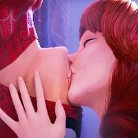 Spider-Man Kiss