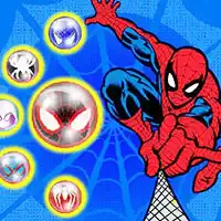 Puzzle Spiderman W Strzelaniu Do Bąbelków