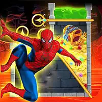 Spiderman Rescue - Pin Pull Challenge