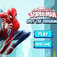 Spiderman Spot The Differences - Pulmapeli pelin kuvakaappaus