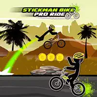 Stickman Bike : Pro Ride mängu ekraanipilt