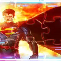 Jogo De Quebra-Cabeça Do Superman captura de tela do jogo