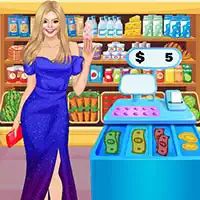 خرید سوپرمارکت مواد غذایی اسکرین شات بازی