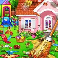 Sweet Home Cleaning: Princess House Cleanup Game