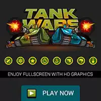 Tank Wars The Battle Of Tanks, Παιχνίδι Hd Πλήρους Οθόνης στιγμιότυπο οθόνης παιχνιδιού