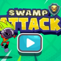 teen_titans_go_swamp_attack ເກມ
