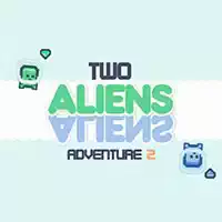Zwei-Aliens-Abenteuer 2 Spiel-Screenshot