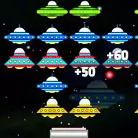 Ufo Arkanoid Deluxe schermafbeelding van het spel