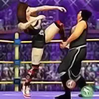Kvinder Wrestling Fight Revolution Fighting skærmbillede af spillet