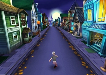 Angry Gran Run: Halloween game screenshot