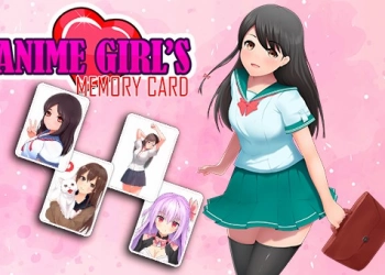Карта Пам'яті Дівчат Аніме скріншот гри