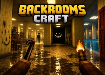 Backrooms Craft pamje nga ekrani i lojës
