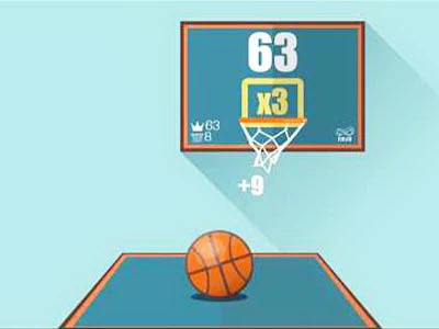 Koszykówka Frvr zrzut ekranu gry