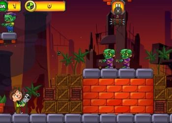 Бен 10 Зомбита екранна снимка на играта