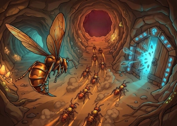 Bug Burrow Wars oyun ekran görüntüsü