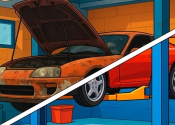 Simulátor automechanika 2025 snímek obrazovky hry
