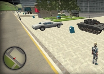 Cars Thief 2: Edição De Tanque captura de tela do jogo