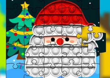 Kerst Pop It Legpuzzel schermafbeelding van het spel