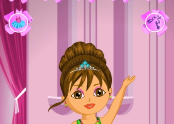 Dora Ballerina-Anzieh Spiel-Screenshot