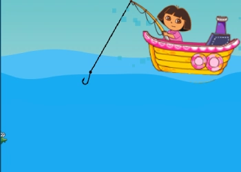 Dora Fishing o'yin skrinshoti