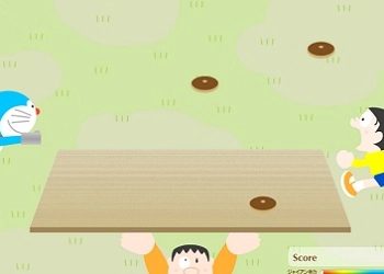 โดเรม่อน vs โนบิตะ ภาพหน้าจอของเกม