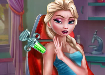 Elsa-Impfstoff-Injektion Spiel-Screenshot