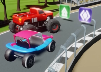 Extreme Vervagingsrace schermafbeelding van het spel