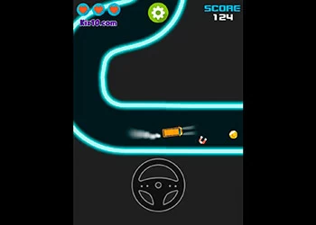 Finger Driver Neon játék képernyőképe
