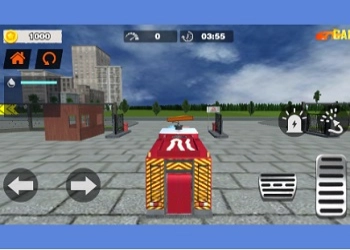 Feuerwehrauto-Fahrsimulator Spiel-Screenshot