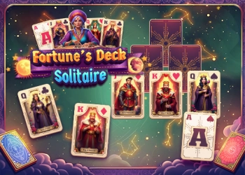 Solitaire i Fatit pamje nga ekrani i lojës