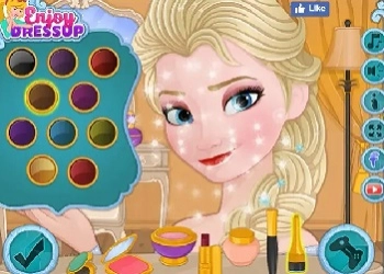 Frozen Make Up game screenshot