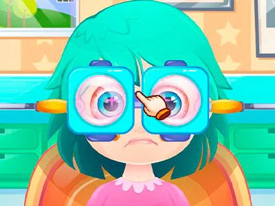 Cirurgia Ocular Engraçada captura de tela do jogo