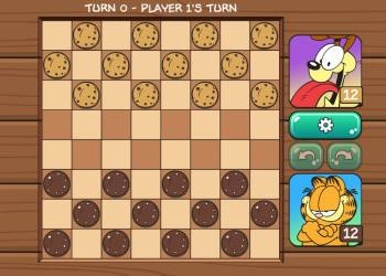Warcaby Garfielda zrzut ekranu gry