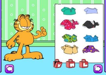 Garfield Dress Up pamje nga ekrani i lojës